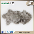 100% Genuine Mongolian Sheepskin Fur Red